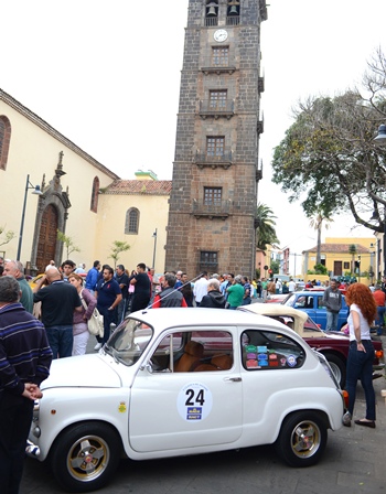 Llegada de un Rally Clásico en La Concepción. | DA