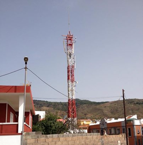 Antena en Barranco Hondo. / DA