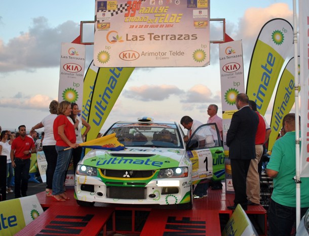  Vicente Bolaños y Magnolia Herrera (Mitsubishi Lancer Evo IX) 39 Rally Ciudad de Telde. | DA