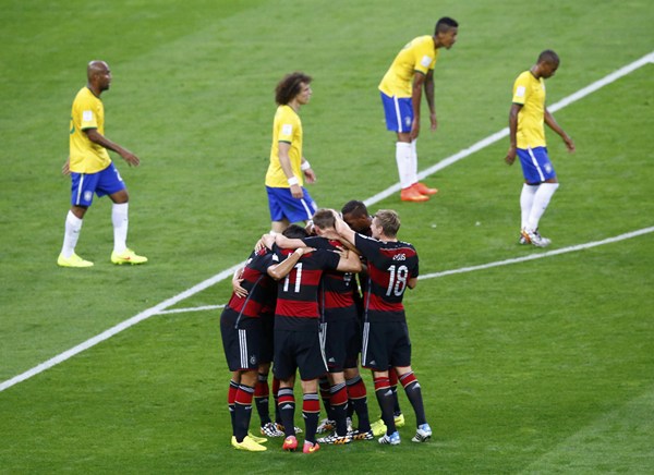 Brasil Alemania, Copa del Mundo