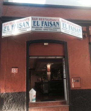 Bar Faisán, objeto de un atraco en la jornada de ayer. / DA