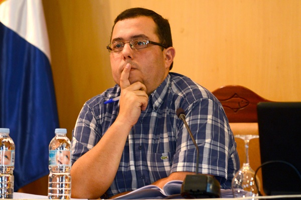 Octavio Fernández, secretario municipal de Candelaria. / DA