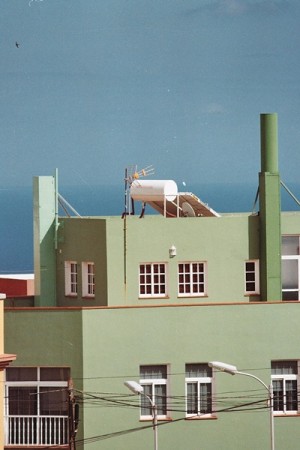 Antena mimetizada en Santa Cruz de Tenerife. | DA