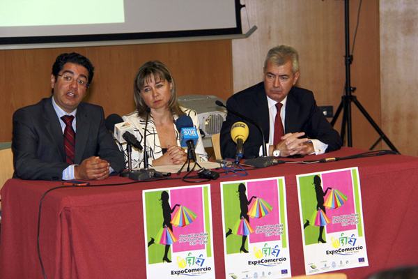 Martín, Waldhoff y Moujir presentaron Expocomercio 2014. / DA