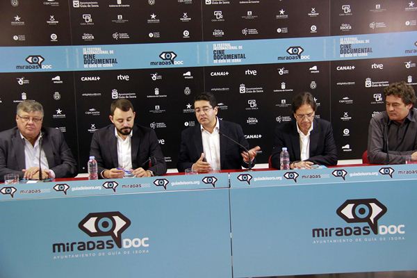 Delgado, Gutiérrez, Martín, De la Rosa y Krawietz coincidieron en la necesidad de garantizar económicamente la muestra isorana. /DA