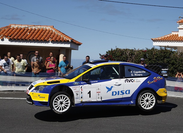 Fernando Capdevila Ford Focus WRC Rally Isla de Tenerife