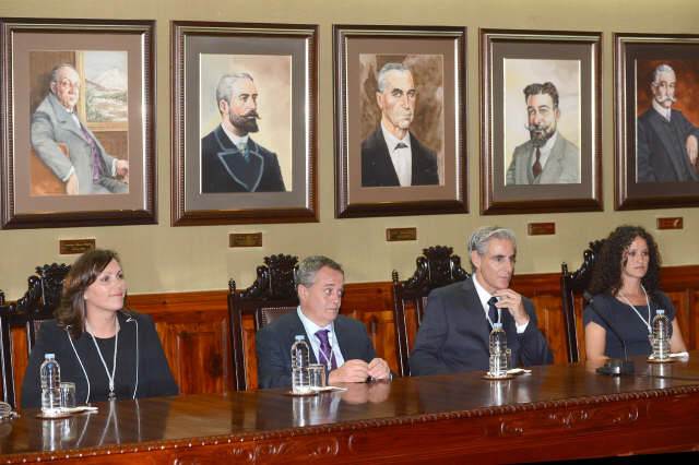 Los cuatro nuevos concejales de CC tomaron posesión de su cargo el lunes 17 de noviembre. | SERGIO MÉNDEZ