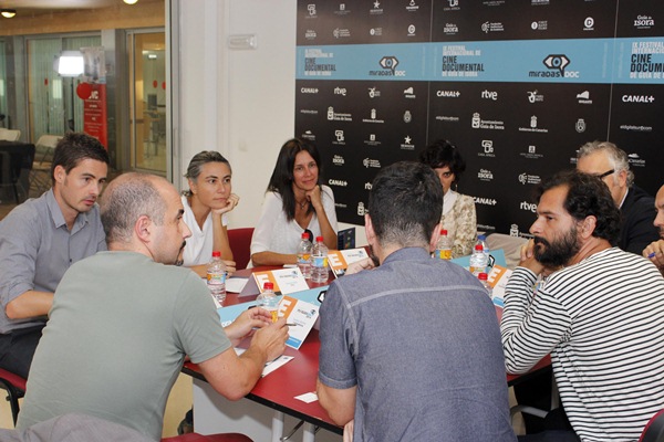 Una reunión del encuentro de productores andaluces y canarios. / DA