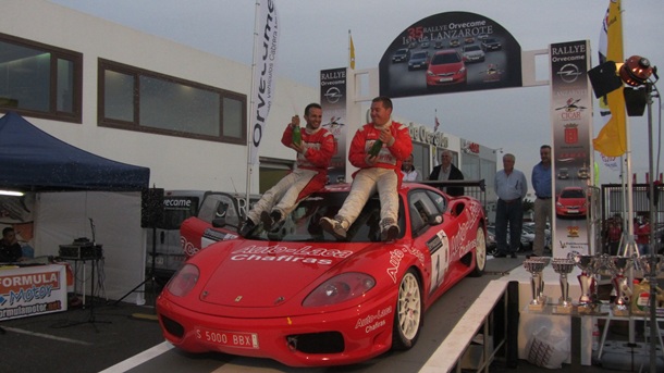 Yeray Lemes ganador del 35 rally Lanzarote