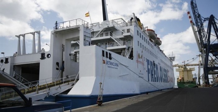 El mal estado del mar obliga a cancelar algunas rutas marítimas interinsulares en Canarias