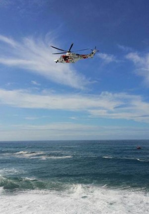 El helicóptero de rescate. | DA