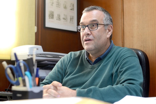 Rodrigo Trujillo, vicerrector de Internacionalización de la Universidad de La Laguna. / SERGIO MÉNDEZ