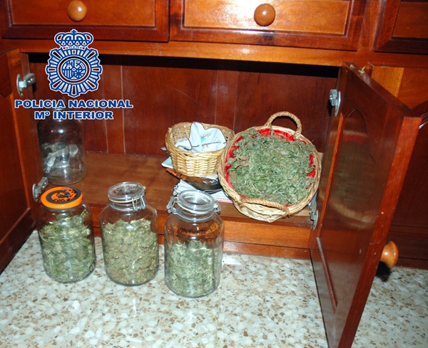 La Policía Nacional se incauta de 50 kilos de marihuana. / POLICÍA NACIONAL