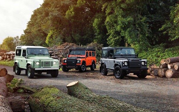 las 3 ediciones limitadas del Land Rover Defender