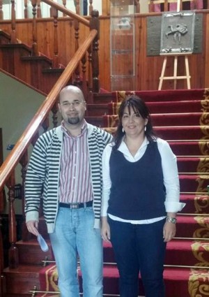 Javier Melián y Raquel García presentaron ayer su renuncia al acta de concejal. | DA