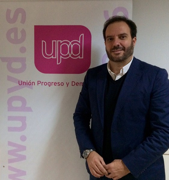 Pablo Adrián Aira, portavoz de UPyD en El Rosario. / DA