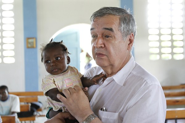Pedro Medrano, secretario General Adjunto de la ONU  y coordinador  de la respuesta  a la epidemia de cólera en Haití. / NACIONES UNIDAS 