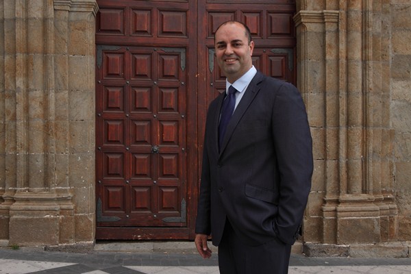 Marcos González Alonso es concejal del Partido Popular y candidato a la Alcaldía de Granadilla de Abona. / DA