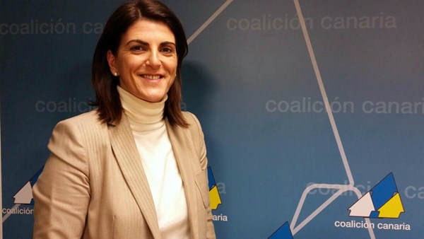 Ana Dorta, candidata a la Alcaldía por Coalición Canaria. / DA