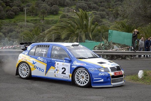 Alfonso Viera-Víctor Pérez (Skoda Fabia WRC)