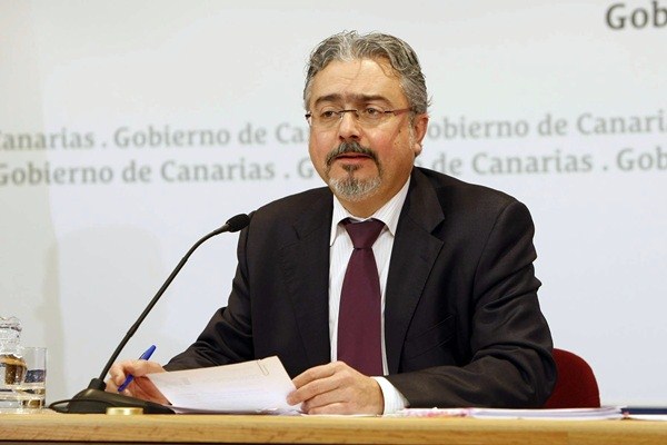Martín Marrero, portavoz del Gobierno de Canarias. / DA