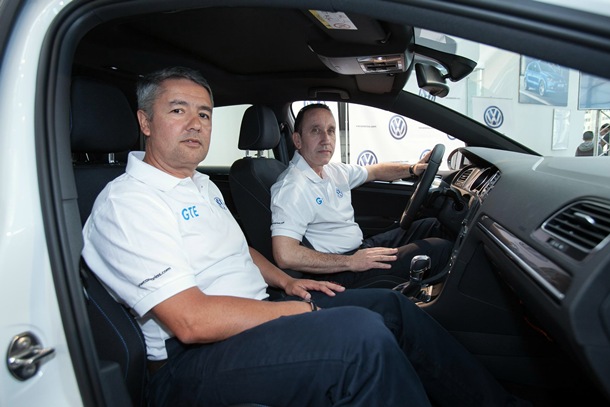 José Luis Sosa y Juan Monzón, con el Volkswagen Golf GTE, parten como favoritos en el Eco Rally. | DA