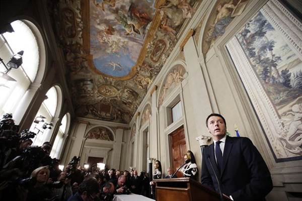 El primer ministro italiano, Matteo Renzi. | REUTERS