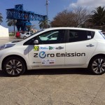 Nissan Leaf que participará en el Ecorally. | DA
