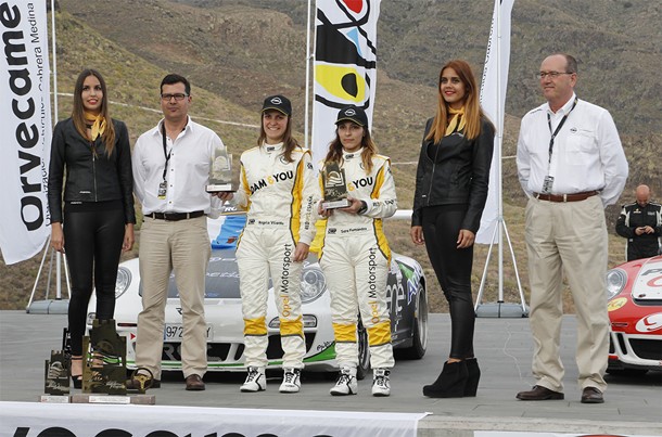 Opel Motorsport Team Spain en el Rallye Villa de Adeje Vilariño podio
