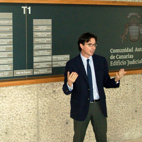 El viceconsejero de Justicia, Pedro Herrera. / DA