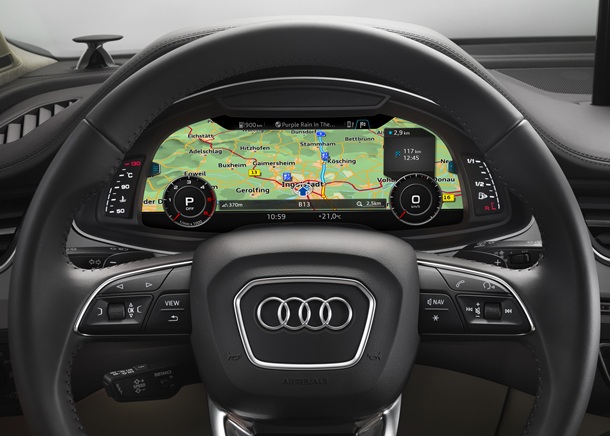 Sistema de infoentretenimiento del Audi Q7 que mejora la calidad en la conducción. | DA