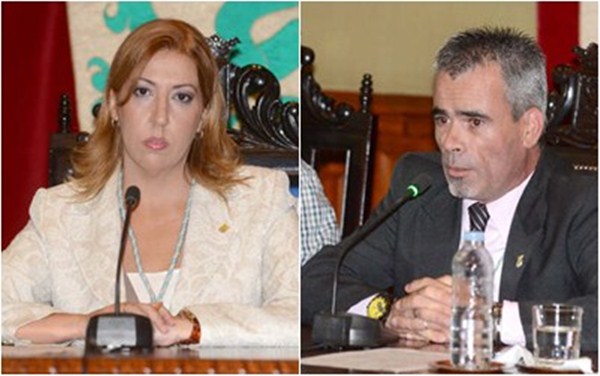 Los afiliados de CC no aceptaron la dimisión ni la renuncia de Sandra Rodríguez y Juan Carlos Marrero. / S. M.