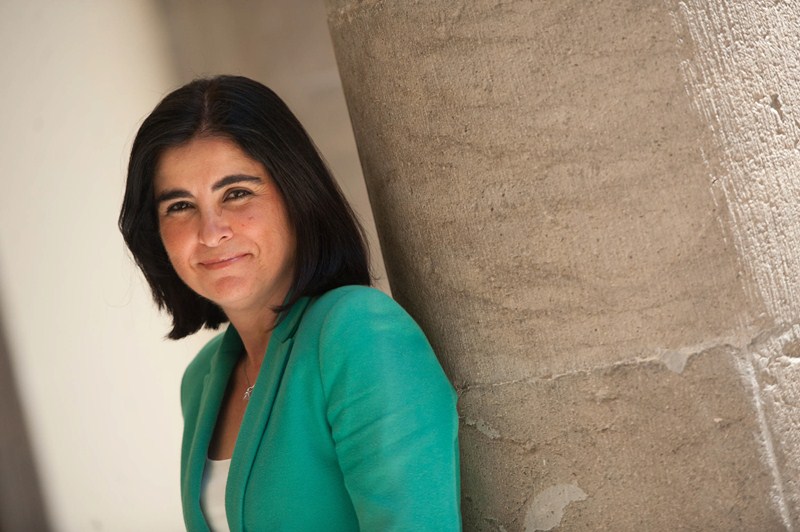 Carolina Darias, presidenta del Parlamento de Canarias. / FRAN PALLERO 