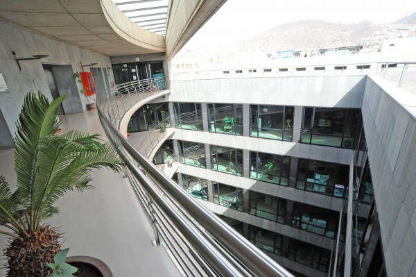 Oficinas del Gobierno de Canarias en el edificio Usos Múltiples II de Santa Cruz de Tenerife. / DA