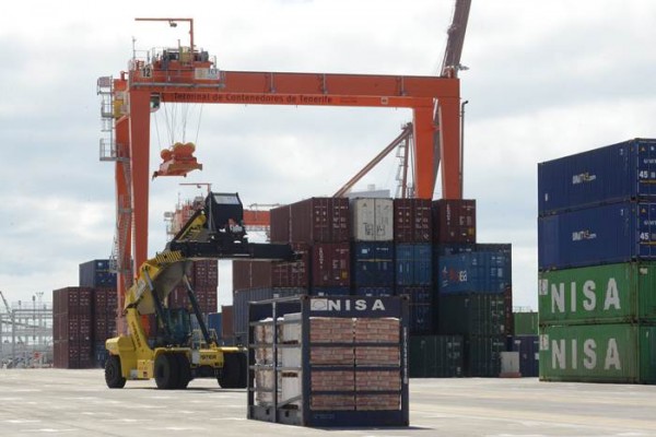 El tráfico de contenedores aumentó más del 5%. / S. M.