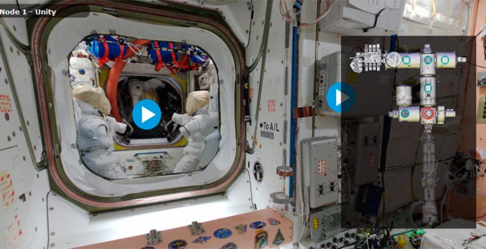 Recorre la Estación Espacial Internacional con esta visita virtual