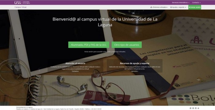Denuncian a la ULL por supuesta piratería en su campus virtual