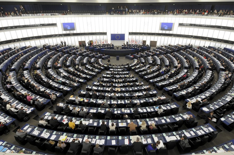 Parlamento Europeo, durante una sesión plenaria. / DA