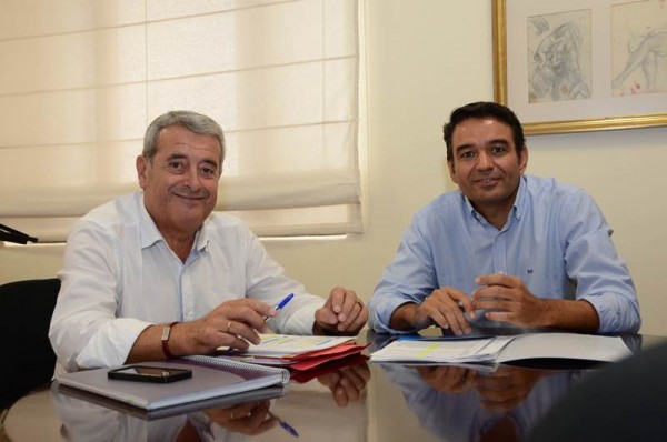 Aurelio Abreu y Víctor Chinea valoraron la coordinación entre Cabildo y Ayuntamiento. | DA