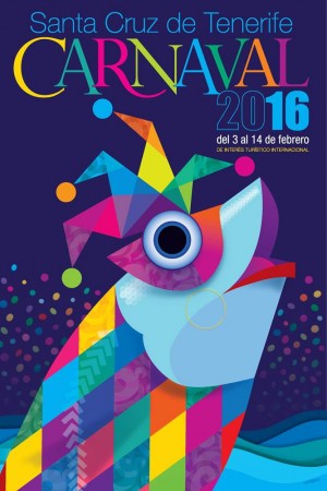 Cartel del Carnaval 2016 de Santa Cruz de Tenerife. | DA