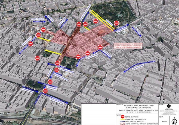 Mapa de los cambios en el tráfico de Méndez Núñez y alrededores. | POLICÍA LOCAL