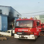 Incendio en la calle de Fonseca. / POLICÍA LOCAL DE LA LAGUNA