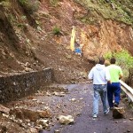 Mantenimiento de El Cabildo ya trabaja en la carretera de Las Cabezadas. | DA