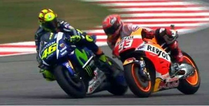 Rossi y Marquez