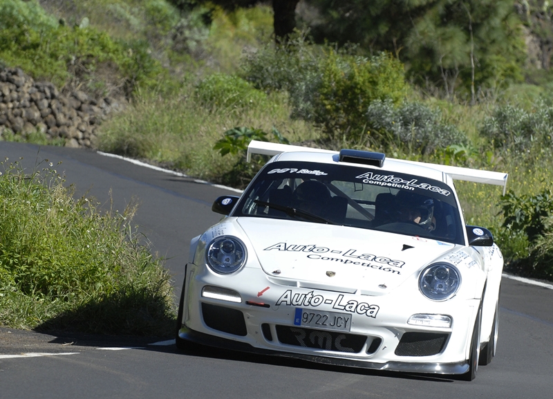 Miguel Fuster (Porsche 997 GT3 Cup Rally 2010)  Rally La Palma