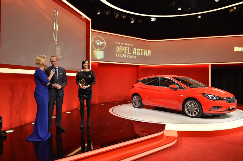 El Astra gana el decimosexto "Volante de Oro" para Opel desde 1976. | DA