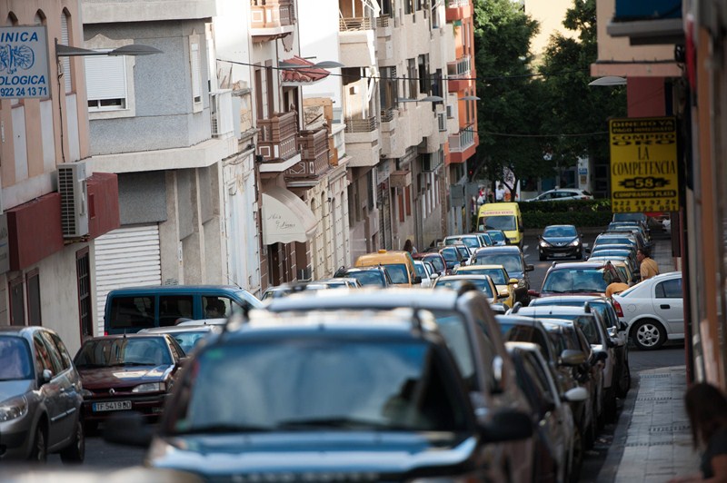 La calle de El Perdón ha sufrido el mismo problema en ocasiones anteriores, según el Ayuntamiento. / F,. PA.LLERO