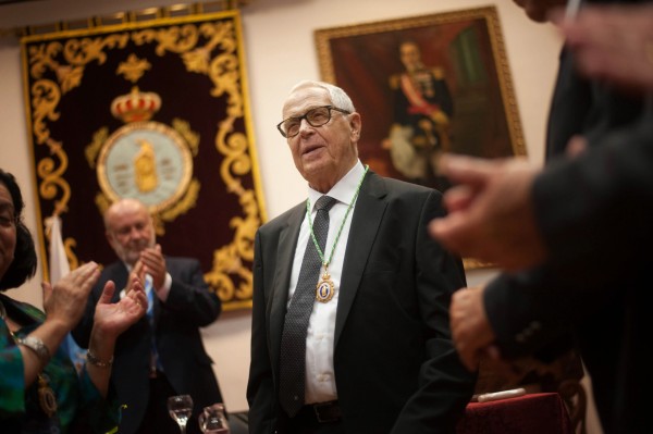 Martín Chirino recibe la Medalla de las Bellas Artes. / FRAN PALLERO 
