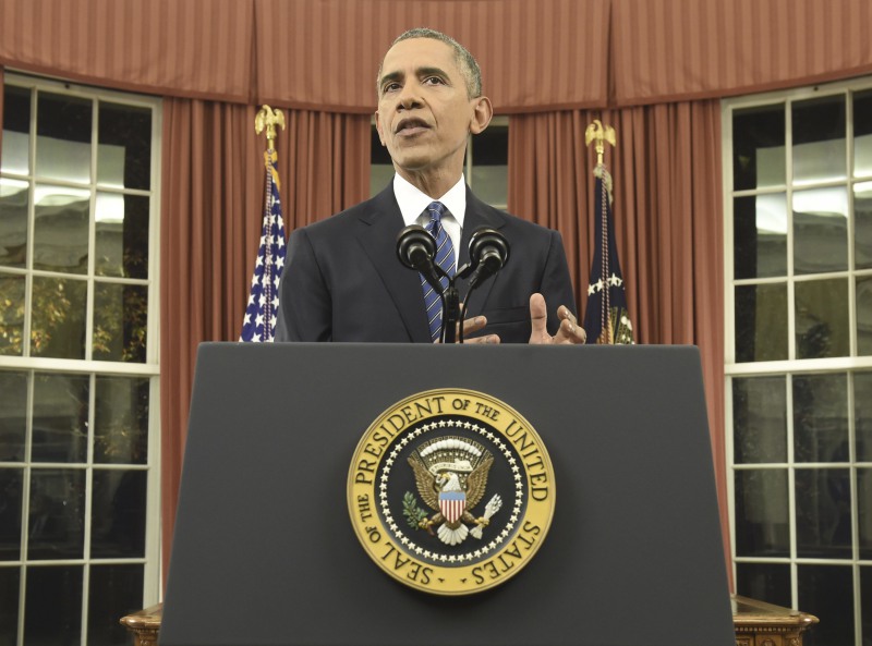 Barack Obama, durante su discurso. / REUTERS