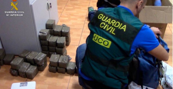 Cae una red de narcotráfico que introducía grandes cantidades de hachís en Tenerife
